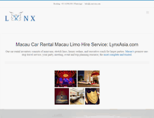 Tablet Screenshot of macaulimoservices.com